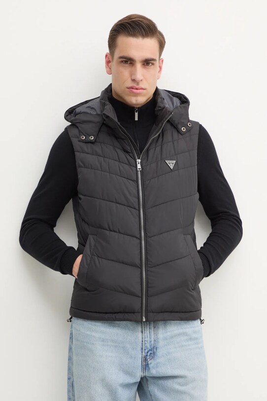 Guess ujjatlan fekete M5RN21.WCQA2