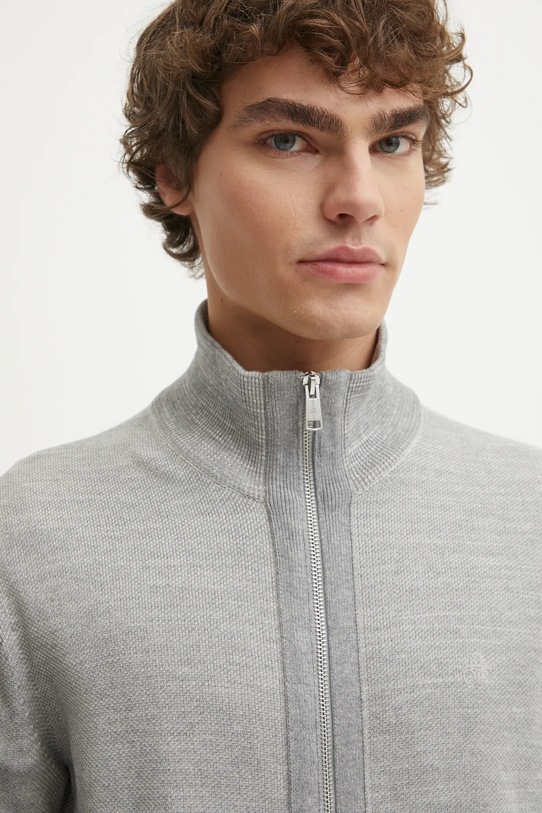 Marc O'Polo cardigan din bumbac gri 520502361060