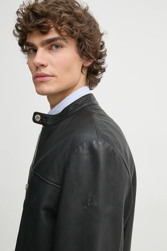 Marc O'Polo geaca de piele 520700673002 negru