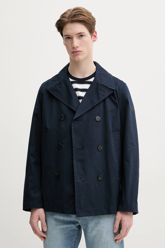 Marc O'Polo płaszcz granatowy 522105670356