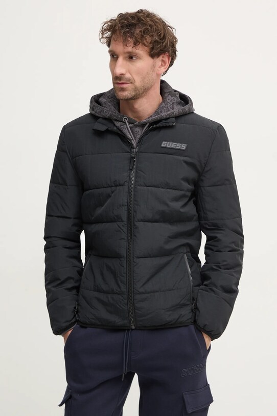 Куртка Guess ROHAN злегка утеплена чорний Z5RL01.WGTN0