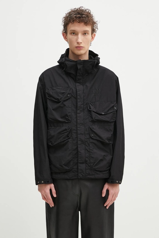 Μπουφάν C.P. Company χωρίς μόνωση μαύρο 18CMOW050A005991G