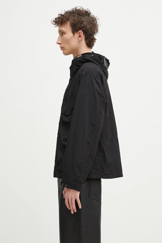 Μπουφάν C.P. Company 18CMOW050A005991G μαύρο SS25