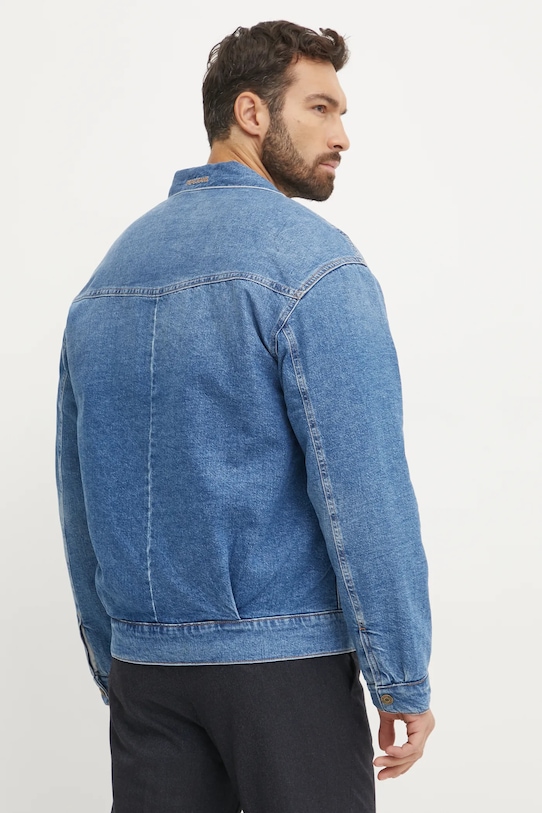Îmbrăcăminte Pepe Jeans geacă din denim EMMETT AZURE PM403072 albastru