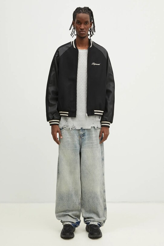 Вълнено яке бомбър Represent Raglan Varsity Jacket MLM1803.01