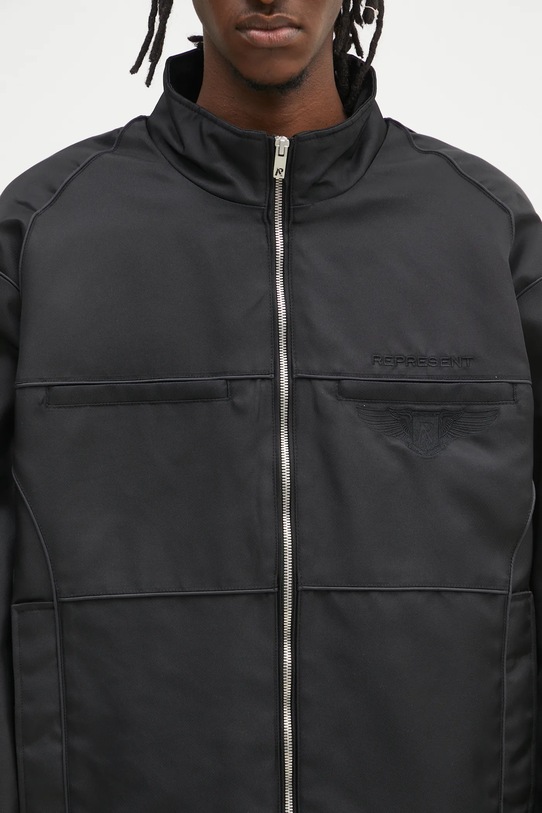 Μπουφάν Represent Overdrive Racing Jacket μαύρο MLM1781.01