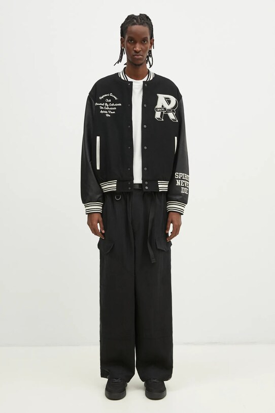 Вълнено яке бомбър Represent Owners Club Varsity Jacket MLM100231.01