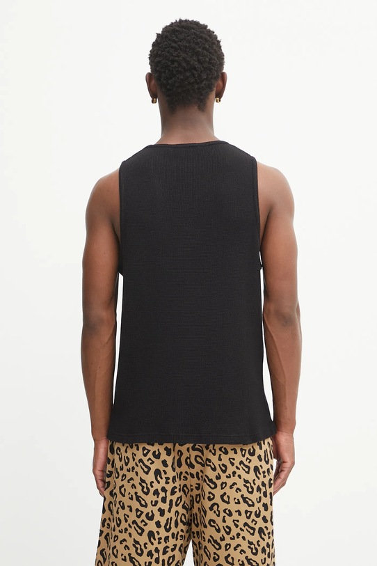 Odjeća Pamučna majica Represent Waffle Vest MLM4186.01 crna