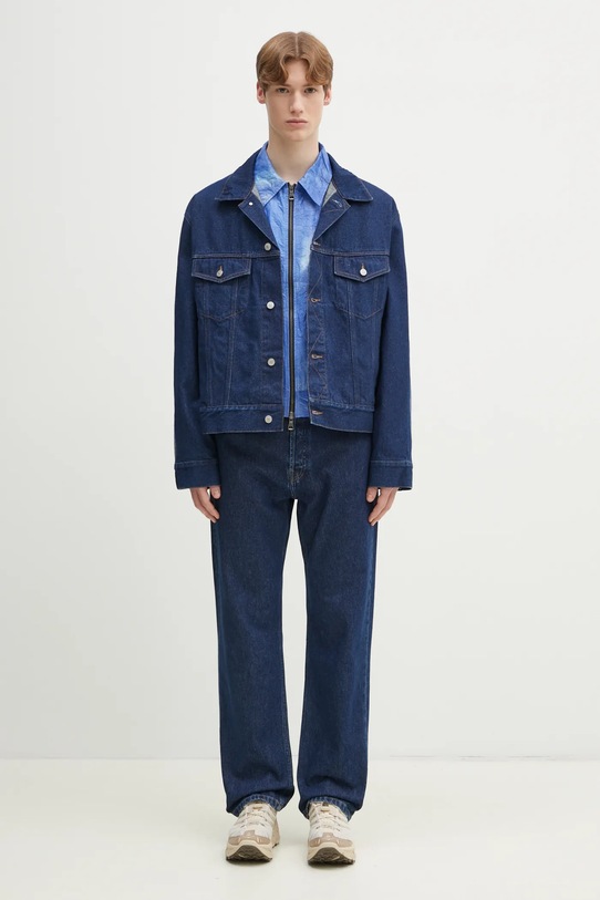MM6 Maison Margiela kurtka jeansowa SH0AM0038