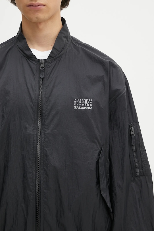 Куртка MM6 Maison Margiela x Salomon чорний SH0AM0056