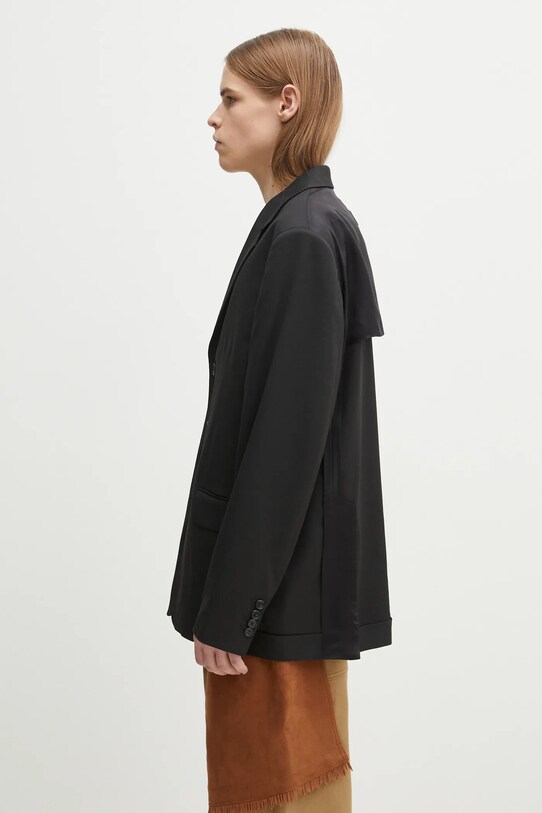 MM6 Maison Margiela sacou SH0BN0013 negru SS25