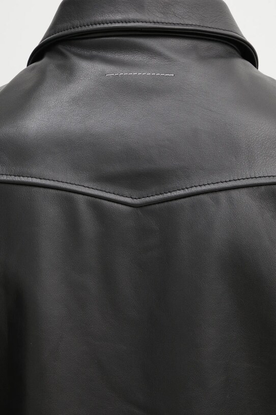Kožna jakna MM6 Maison Margiela SH0AM0045