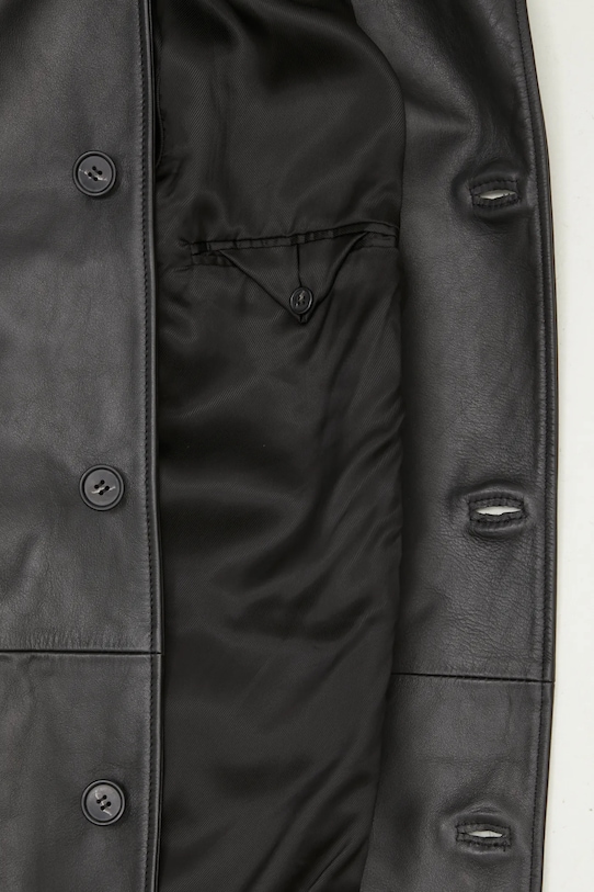 Кожаная куртка MM6 Maison Margiela SH0AM0045