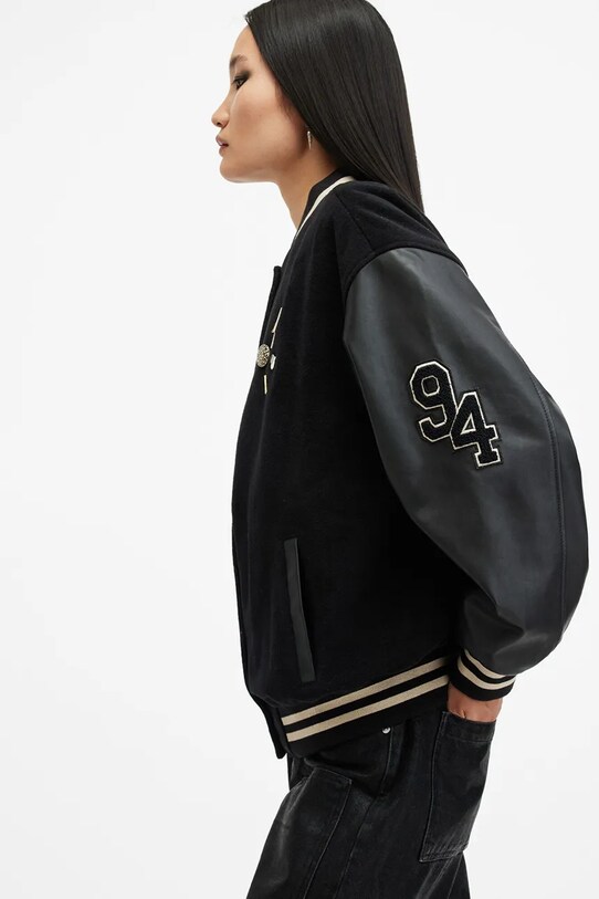 Одяг Куртка-бомбер AllSaints VALERIA W094LB чорний