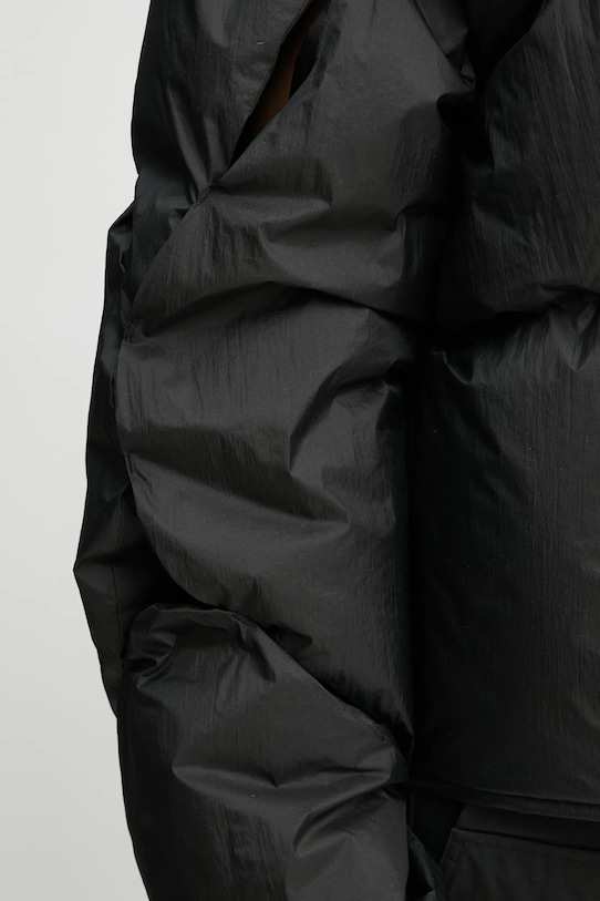 Μπουφάν με επένδυση από πούπουλα Heliot Emil SS25.M.02.145.BLK01 μαύρο