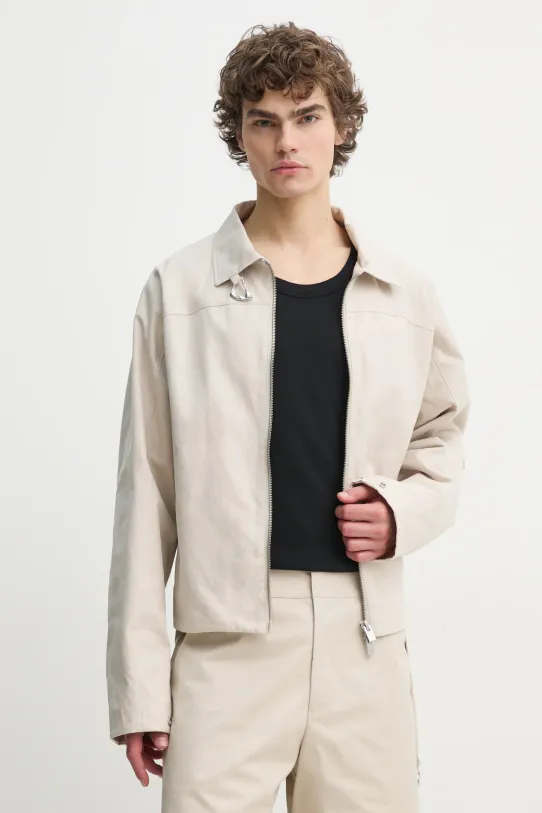 Heliot Emil jacket other beige SS25.M.02.146.ST18