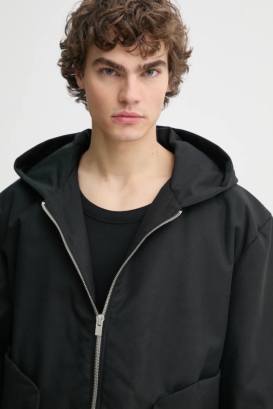 Heliot Emil jacket black SS25.M.02.148.BLK01