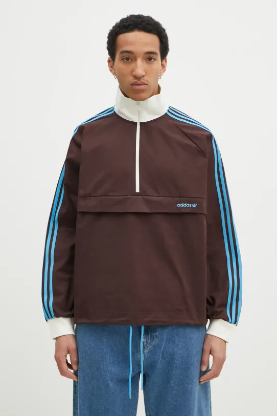 adidas Originals jacket Pullover overhead brown JC8376