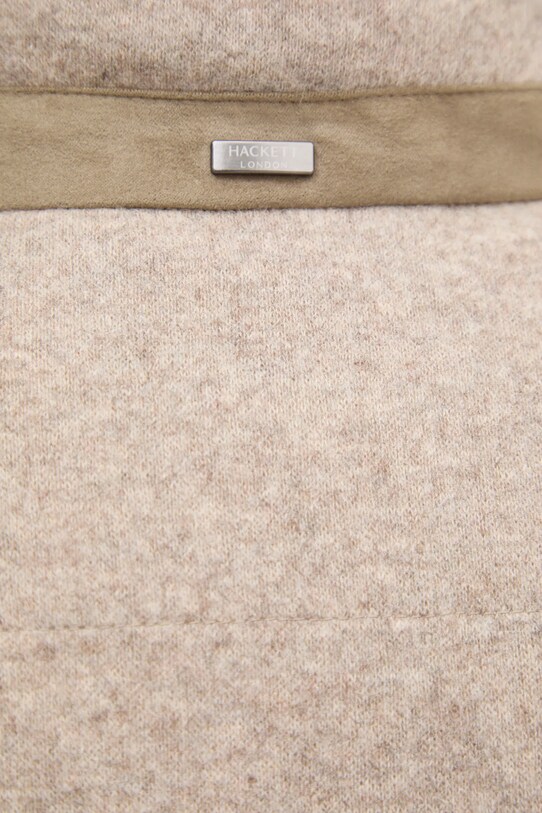 Бавовняна безрукавка Hackett London HM403267 бежевий