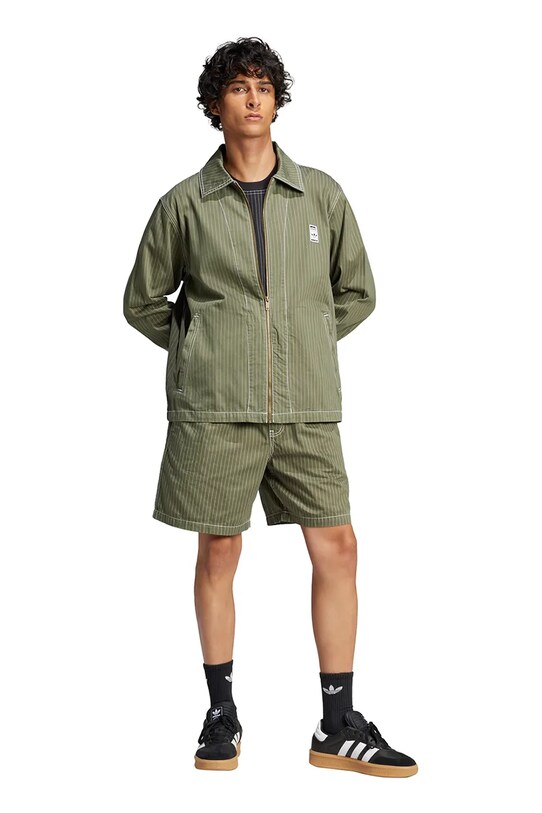 Сорочка adidas Originals Wabash Nylon Coach JP4484 зелений SS25