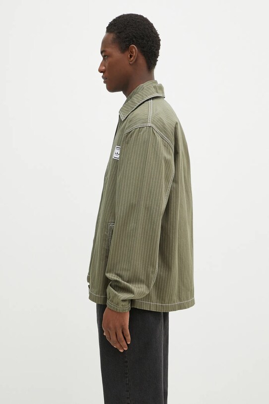 adidas Originals shirt Wabash Nylon Coach JP4484 green SS25
