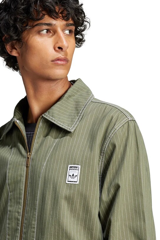 Одяг Сорочка adidas Originals Wabash Nylon Coach JP4484 зелений