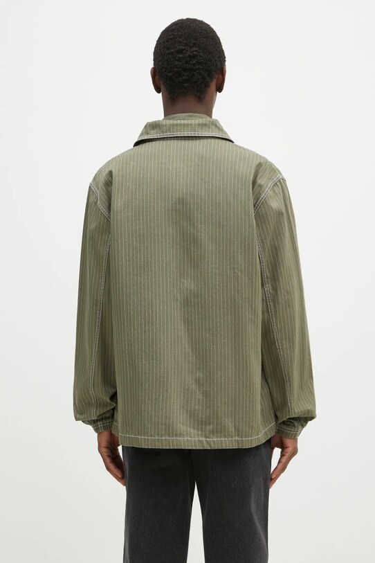 Clothing adidas Originals shirt Wabash Nylon Coach JP4484 green