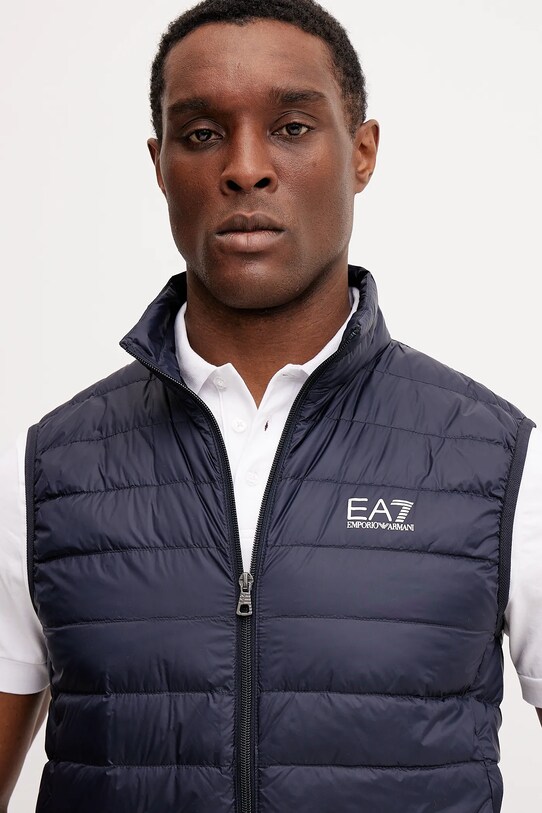 Oblečení Péřová vesta EA7 Emporio Armani PNGPZ.8NPQ06 námořnická modř