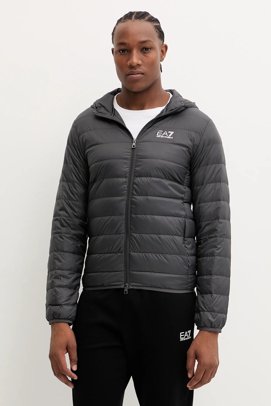 EA7 Emporio Armani kurtka pozostałe szary PNGPZ.8NPB24