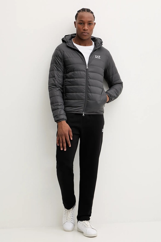 EA7 Emporio Armani kurtka PNGPZ.8NPB24 szary AW25