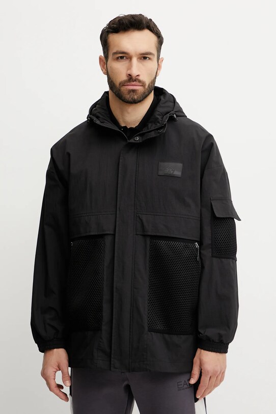Куртка EA7 Emporio Armani с подкладкой чёрный AF13154.7M000320