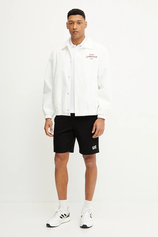 Bunda EA7 Emporio Armani AF13535.7M000255 bílá SS25