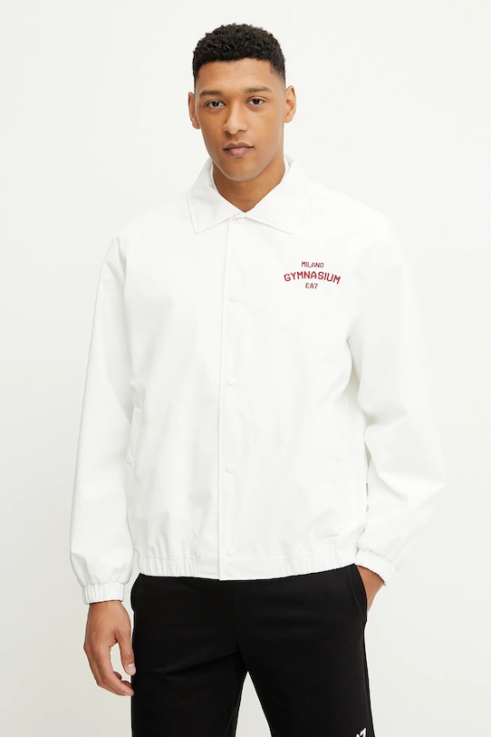 Bunda EA7 Emporio Armani bílá AF13535.7M000255