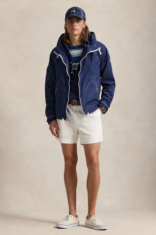 Clothing Polo Ralph Lauren jacket ALDRCH HD 710923283 navy
