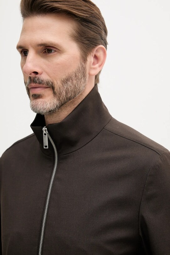 Sisley kurtka brązowy 2TBJSN03S