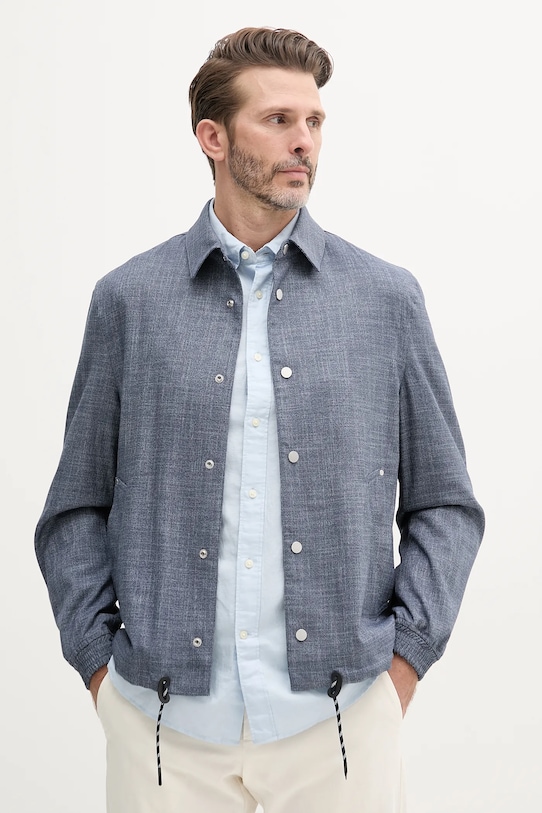 Sisley geacă cu captuseala albastru 2LPMSN03X