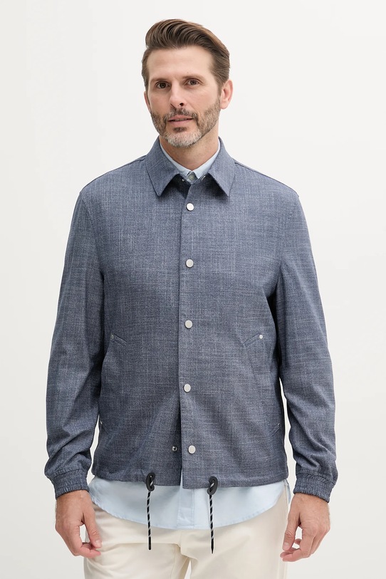 Sisley geacă albastru 2LPMSN03X