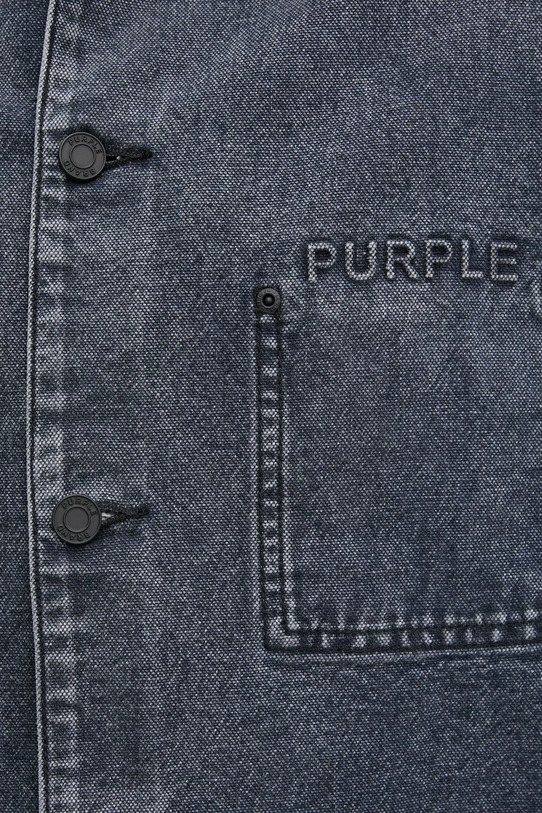 Τζιν μπουφάν PURPLE BRAND WORKWEAR ROYALTIES CANVAS P080.WJDB125 γκρί