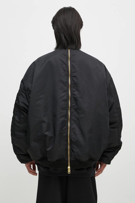 VETEMENTS reversible bomber jacket Double Zip Bomber UA66JA310B black
