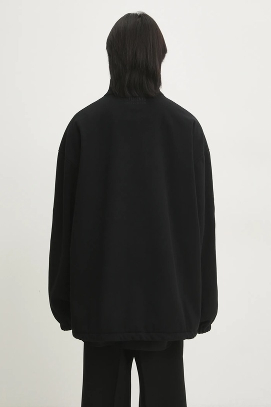 Ρούχα Μπουφάν VETEMENTS Metal Sleeeves Fleece UA66JA380B μαύρο