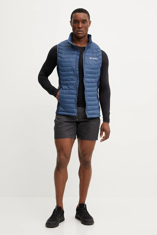 Columbia vestă sport Powder Pass 2126111 albastru SS25