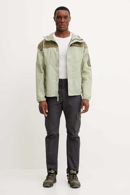 Columbia windbreaker Challenger FZ 2071553 green SS25
