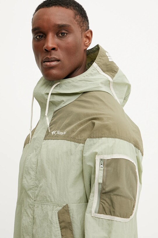 Columbia windbreaker Challenger FZ verde 2071553