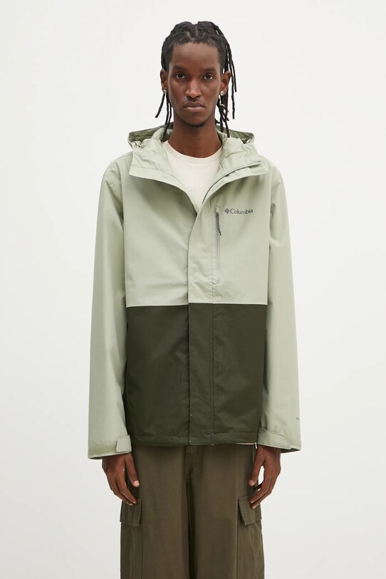 Columbia jacheta de exterior Hikebound cu captuseala verde 2089341