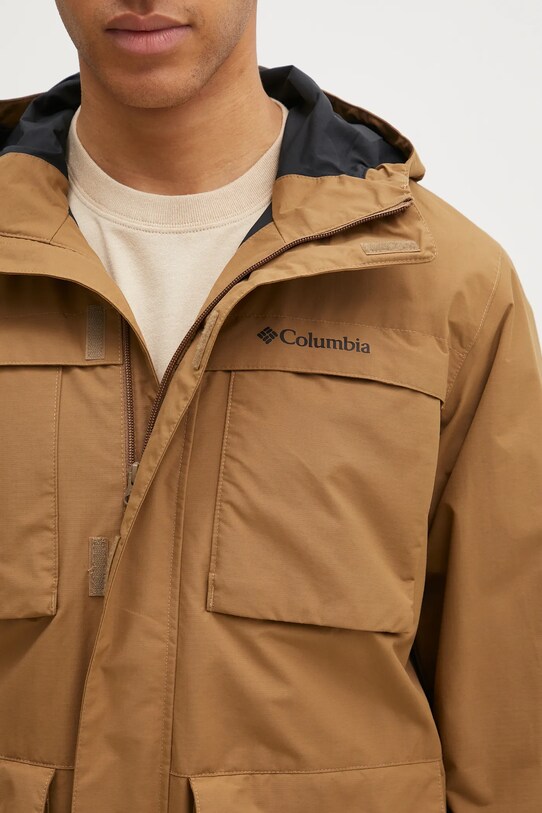 Outdoor jakna Columbia Landroamer smeđa 2116101