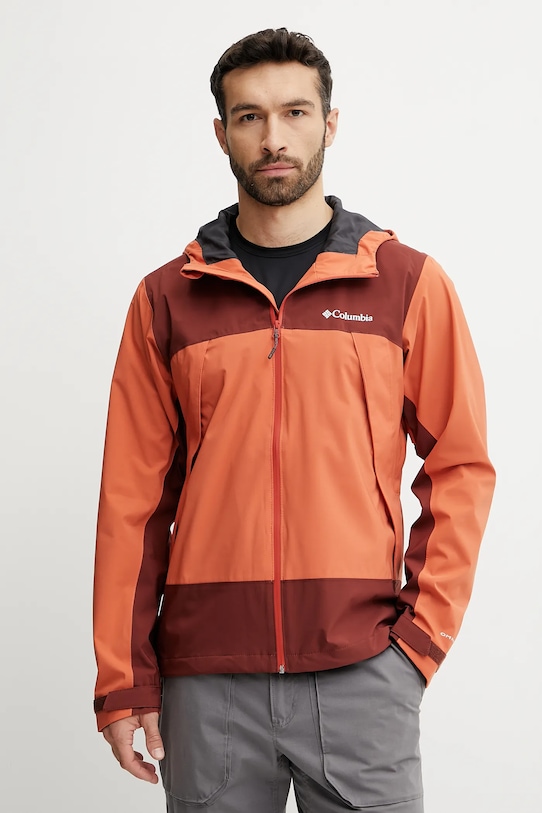 Куртка outdoor Columbia Boulder Falls с подкладкой оранжевый 2116173