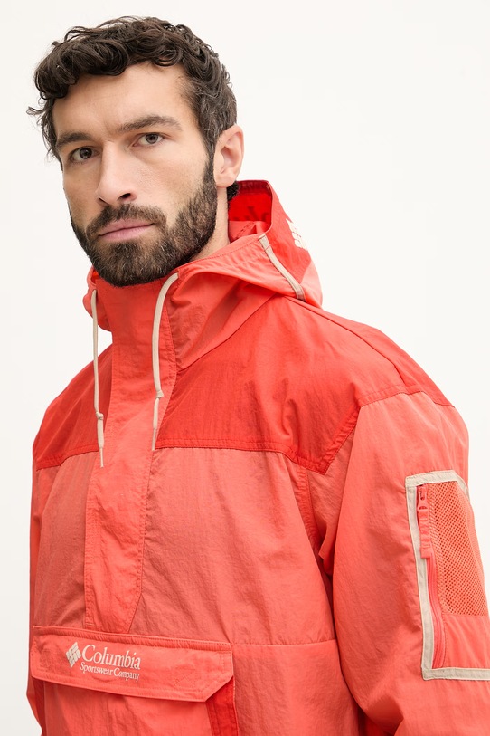 Columbia giacca antivento Challenger arancione 2117001