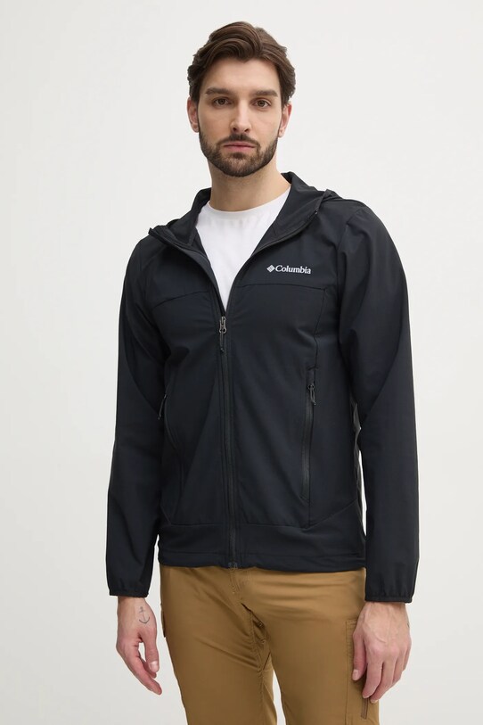 Columbia szabadidős kabát Heather Canyon II nem bélelt fekete 2117063
