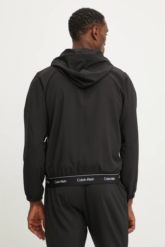 Îmbrăcăminte Calvin Klein Performance jacheta de antrenament LVGMS5O525 negru