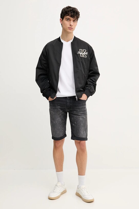 Karl Lagerfeld geacă bomber 552533.505006 negru SS25